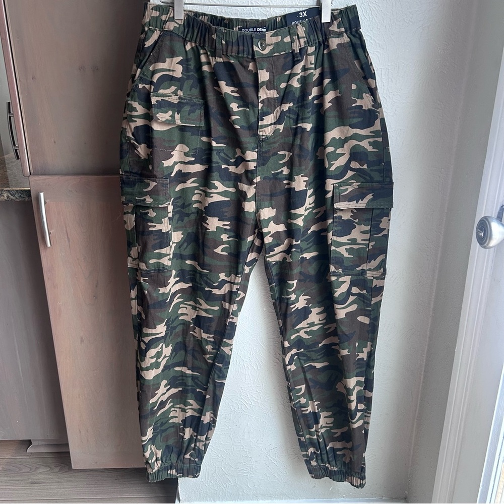 Double Denim January 5th camo joggers Size 3X